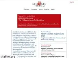 Sites similar to einsteinforum.de