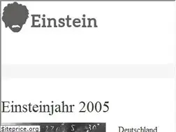 Sites similar to einsteinjahr.de