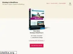 Sites similar to einstieg-in-wp.de