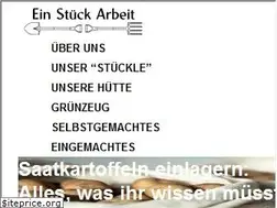 Sites similar to einstueckarbeit.de