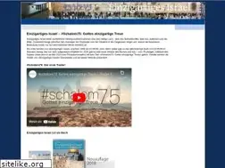 Sites similar to einzigartiges-israel.de