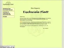 Sites similar to eischwieleplatt.de