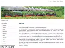 Sites similar to eisenbahn-museumsfahrzeuge.de