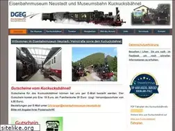 Sites similar to eisenbahnmuseum-neustadt.de