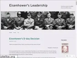 Sites similar to eisenhowersleadership.com