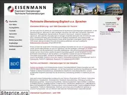 Sites similar to eisenmann-uebersetzungen.de