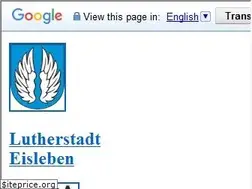 Sites similar to eisleben.eu