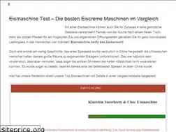 Sites similar to eismaschinentest.com
