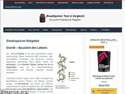 Sites similar to eiweisspulver-test.de