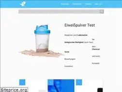 Sites similar to eiweisspulvertest.de