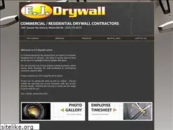 Sites similar to ejdrywall.com