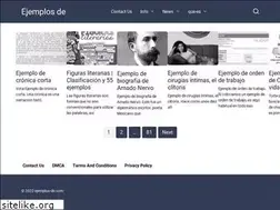 Sites similar to ejemplos-de.com