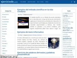 Sites similar to ejerciciode.com