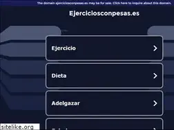 Sites similar to ejerciciosconpesas.es