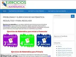 Sites similar to ejerciciosdematematica.com