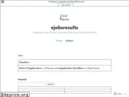 Sites similar to ejobsresultscom.wordpress.com