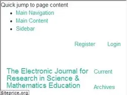Sites similar to ejse.southwestern.edu