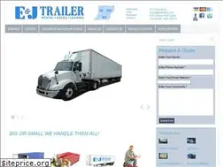 Sites similar to ejtrailer.com