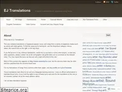Sites similar to ejtranslations.wordpress.com