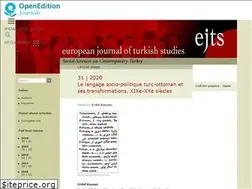 Sites similar to ejts.revues.org