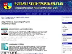 Sites similar to ejurnal.stkip-pessel.ac.id