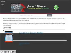 Sites similar to ejurnalunsam.id