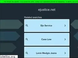 Sites similar to ejustice.net
