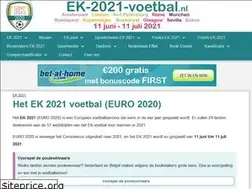 Sites similar to ek-2021-voetbal.nl