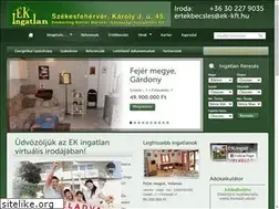 Sites similar to ek-ingatlan.hu