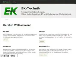 Sites similar to ek-technik.com