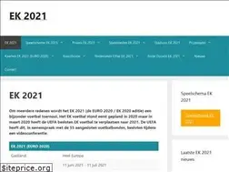 Sites similar to ek2020-voetbal.nl