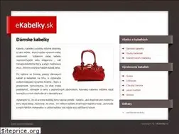 Sites similar to ekabelky.sk