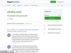 Sites similar to ekaky.com