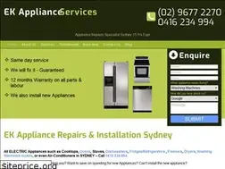 Sites similar to ekapplianceservices.com.au