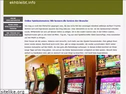 Sites similar to ekhbleibt.info