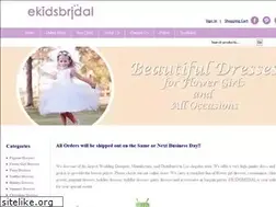 Sites similar to ekidsbridal.com