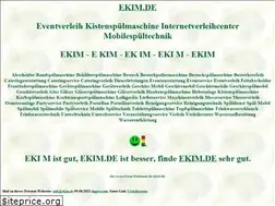 Sites similar to ekim.de