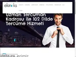 Sites similar to ekinoksceviri.com