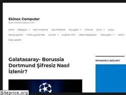Sites similar to ekinoxcomputer.net