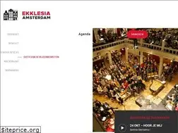 Sites similar to ekklesia-amsterdam.nl