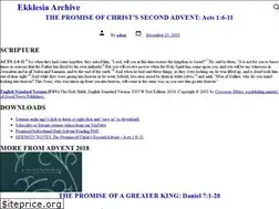 Sites similar to ekklesiachecotah.org