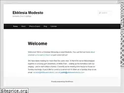 Sites similar to ekklesiamodesto.com