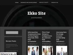 Sites similar to ekko.site