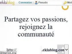 Sites similar to eklablog.fr