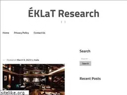 Sites similar to eklatresearch.com
