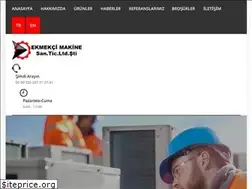 Sites similar to ekmekcimakine.com