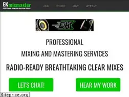 Sites similar to ekmixmaster.com