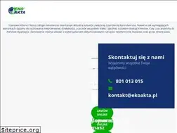 Sites similar to ekoakta.pl