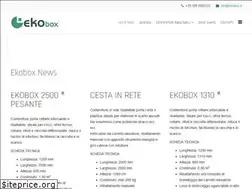 Sites similar to ekobox.it