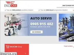 Sites similar to ekocar.sk